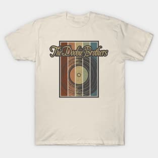 The Doobie Brothers Vynil Silhouette T-Shirt